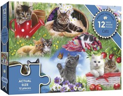 Gibsons Puzzle Cats - 12 Teile