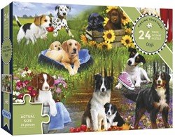 Gibsons Puzzle Dogs - 24 Teile