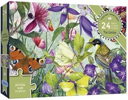 Gibsons Puzzle The Garden - 24 Teile Kinderpuzzle Karton Gartenmotiv