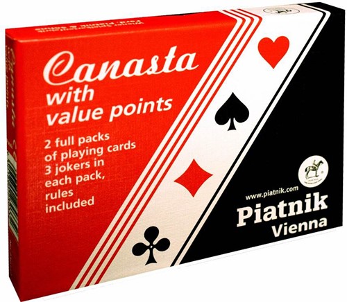 Piatnik Canasta-Set mit Anleitung