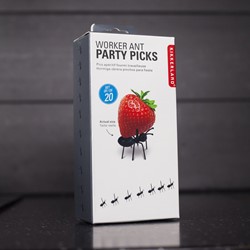 Kikkerland Partypicks Ameise (20 Stück)