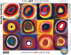 Eurographics Farbstudie Quadrate - Wassily Kandinsky (1000)