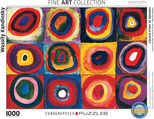 Eurographics Farbstudie Quadrate - Wassily Kandinsky (1000)