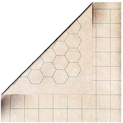 Chessex Umkehrbare Megamat 1,5 Zoll Quadrate und 1,5 Zoll Hexes
