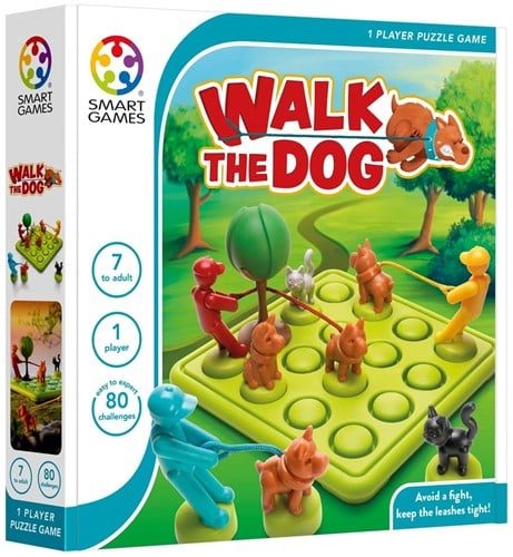 Smartgames Geh mit dem Hund spazieren (80 Aufgaben)
