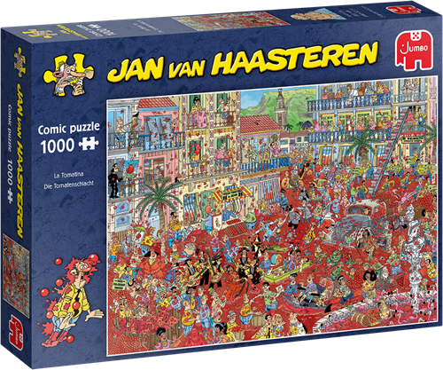 Jumbo Puzzle Jan van Haasteren La Tomatina - 1000 Teile