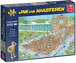 Jumbo-Puzzle Jan van Haasteren Bomvol Bad - 2000 Teile