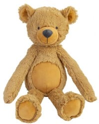Happy Horse Kuschelbär Bradley 40cm - Ockergelb - Weiches Plüsch Kuscheltier