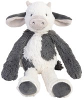 Happy Horse Kuscheltier Kuh Casper 28cm - weiß grau - Baby Stofftier