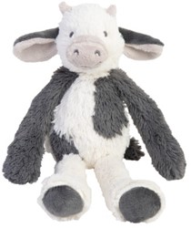 Happy Horse Kuscheltier Kuh Casper 28cm - weiß grau - Baby Stofftier