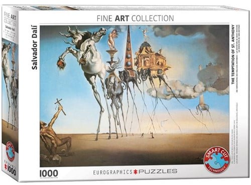 Eurographics puzzle Salvador Dalí - Die Versuchung des heiligen Antonius - 1000 Teile