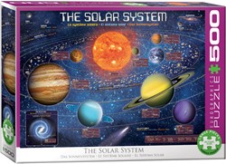 Eurographics puzzle XXL Teile - The Solar System Illustrated - 500 Teile