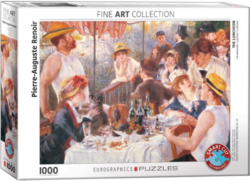 Eurographics puzzle Pierre-Auguste Renoir: Frühstück der Ruderer - 1000 Teile