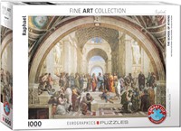 Eurographics puzzle Raphaël: Die Schule von Athen - 1000 Teile