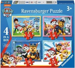 PAW Patrol Puzzels, 4in1