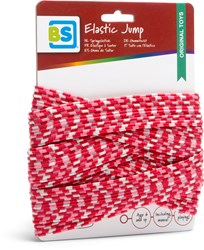 BS Toys Gummitwist - farbenfrohes Springseil für Kinder - Outdoor-Spielzeug