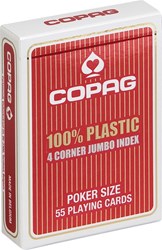 Copag Jumbo Gesicht 4 Index TBX Rot