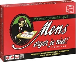 Jumbo Mens Erger Je Niet Original Rennen-Brettspiel Kinder