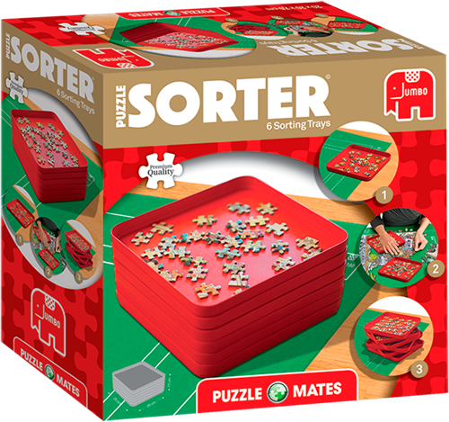 Ravensburger Puzzle Zubehör Puzzle Mates 6 Sortierschalen schwarz