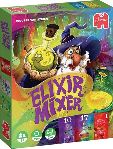 Jumbo Kartenspiel Elixer Mixer - magisches Familienspiel für Kinder