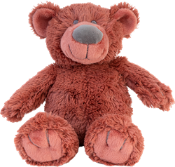 Happy Horse Kuschelbär Bobbie no. 1 - 22 cm - Rostfarbe