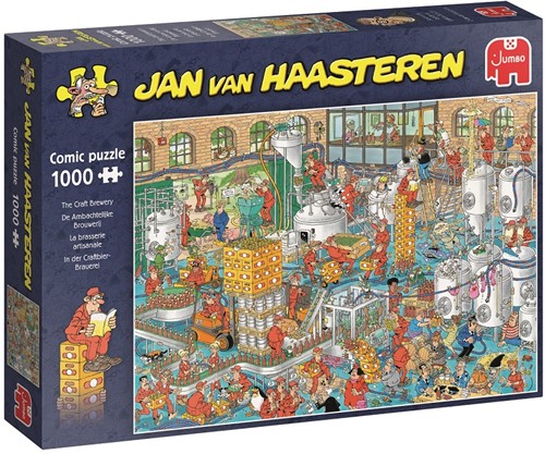Jumbo Jan van Haasteren Puzzle Die Handwerksbrauerei - 1000 Teile