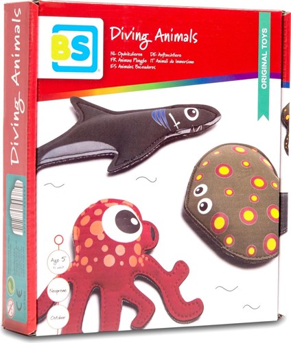 BS Toys Tauchtiere - Hai, Rochen und Oktopus