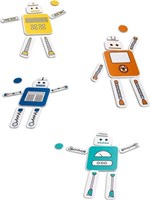 BS Toys Robotfreunde Lernspiel - bunte Roboter bauen
