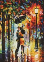 Puzzelman Tanzen im Regen - Leonid Afremov (1000)