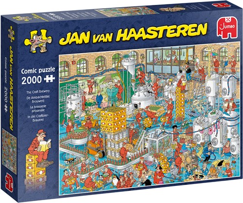 Jumbo Jan van Haasteren Puzzle Die Handwerksbrauerei - 2000 Teile