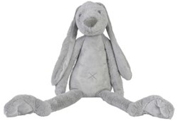 Glückliches Pferd Kuscheltier grau Hase Richie riesig