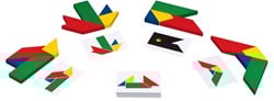Philos Bulls Eye Tangram