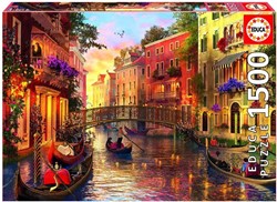 Educa Zonsondergang in Venetië (1500)