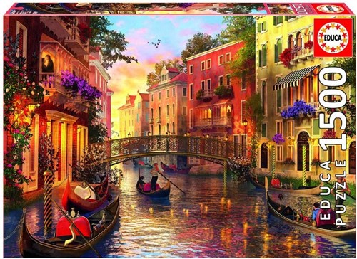Educa Zonsondergang in Venetië (1500)