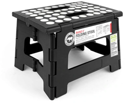 Kikkerland Rhino II Tritthocker Schwarz