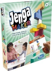 Hasbro Jenga Maker - Familienspiel aus Holz für Kinder und Erwachsene