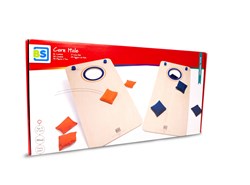 BS Toys Corn Hole Holz-Wurfspiel - Fang- und Wurfspiel für draußen