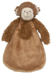 Happy Horse Schmusetuch Affe Micha - braun - Baby Geschenk - Plüsch