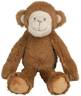 Happy Horse Kuscheltier Affe Micha 28cm - braun - weiches Plüschtier