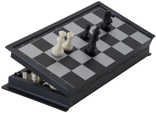 Longfield Games Reiseschach magnetisch faltbar 24 x 24 cm