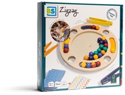 BS Toys Zigzag Holz - Strategisches Kinderspiel FSC Holz ab 6 Jahren