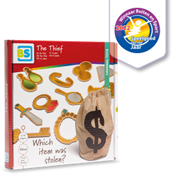 BS Toys Kinderspiel Der Dieb - Memory Spiel für Kinder - Lernspielzeug