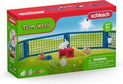 Schleich Farm World - Kaninchen- und Meerschweinchenstall 42500