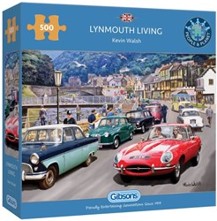 Gibsons Puzzle Lynmouth Living 500 Teile Karton klassisch