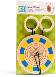 BS Toys Farbrad Holzspiel - Lernspielzeug für Kinder