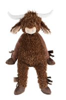 Happy Horse Kuscheltier Kuh Cody 60cm - große Plüsch Highland Rind Kuschelkuh
