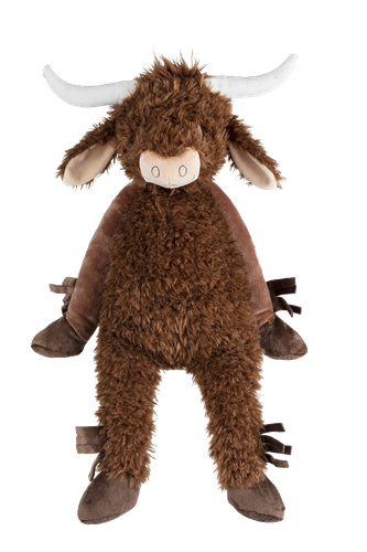 Happy Horse Kuscheltier Kuh Cody 60cm - große Plüsch Highland Rind Kuschelkuh