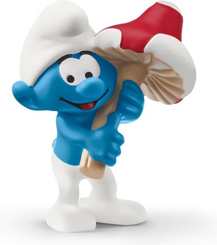 SCHLEICH 20819 Schlumpf mit Glückspilz The Smurfs