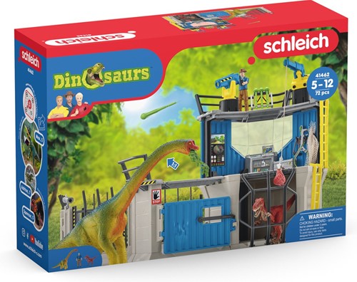 Schleich Dinosaurier Großes Dino-Forschungsstation Spielset - 41462