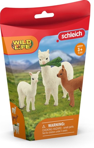Schleich Wild Life - Alpaca Famillie